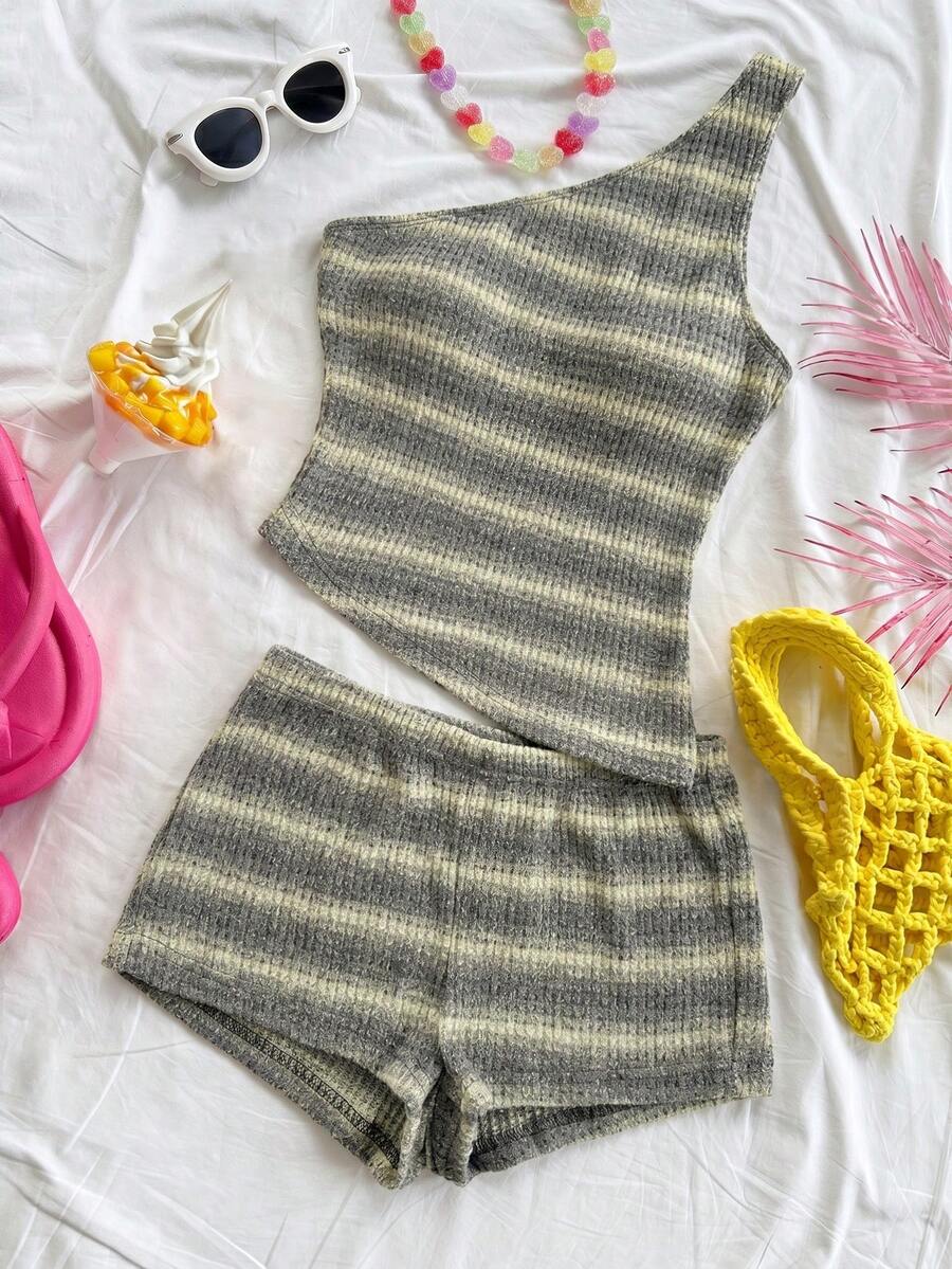 Soleia 新款女裝夏季服飾,度假穿搭,女裝兩件套日常穿著,島嶼度假服飾,波希米亞風,波西米亞風,浪漫花卉,度假,花卉 - 彩色 - 查看 1