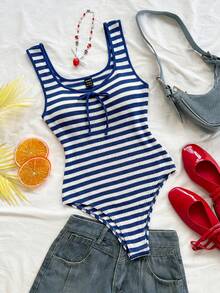 Blue and White
