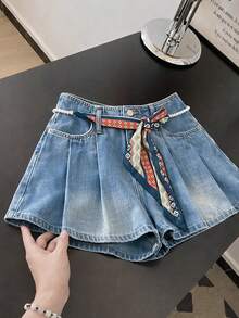 中等水洗藍