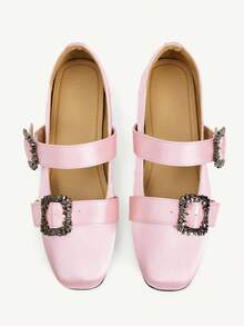 CUCCOO CHICEST Zapatos de mujer estilo primavera y verano, zapatos dulces, estilos versátiles para ir al trabajo - Rosa - Ver 2