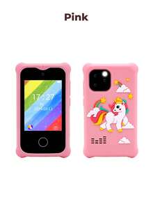 Teckwe Children's Mobile Phone,ABS&Silicone,2.8-Inch IPS Screen, 600 MAh, Type-C USB 5V/1A, 2MP - Multicolor - View 8