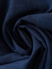 SHEIN PETITE CURVE 女款優雅通勤日常穿搭歐美風，熱銷仿牛仔面料，疊穿二合一設計，腰部誇張金屬扣飾，側邊拉鍊方便穿脫，春夏休閒時尚設計，適合休閒、派對、通勤等多種場合，獨特風格且高 CP 值 - 藏蓝色 - 查看 4