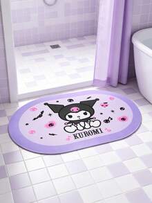 HELLO KITTY AND FRIENDS | SHEIN 1 Piece LOGO Decorative Carpet - contracted design - View 2