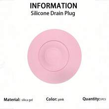 1 buah Sumbat dan Filter Pembuangan Silikon Universal, Cocok untuk Wastafel, Bak Cuci, Bak Mandi - Anti-Penyumbatan, Pop-Up, Shower, Bak Mandi dan Wastafel, Fleksibel & Tahan Lama - MultiWarna - View 21
