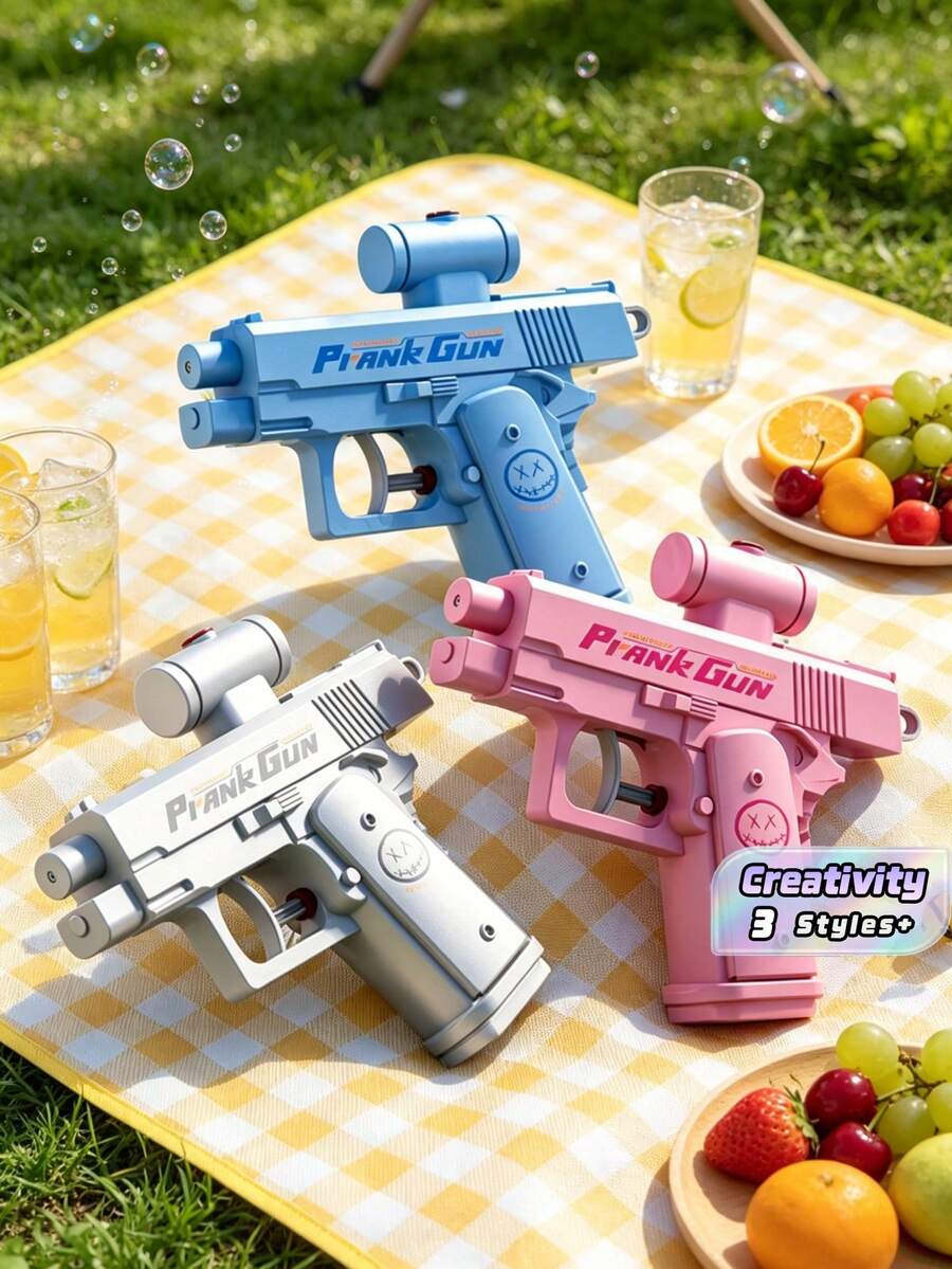 Double-Headed Water Gun For Creative Pranks, Reverse-Spray Water Fight Props, Party Props, Birthday Gifts. - Multicolor - View 1