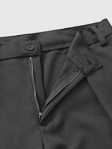 AXEPEAK Men's Wide Leg Loose Long Pants With Pockets - Dark Grey - View 5