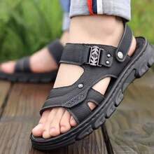 Sandalias Para Hombres - 黑色 - 查看 4