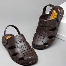 Sandalias Para Hombres - 棕色 - 查看 11
