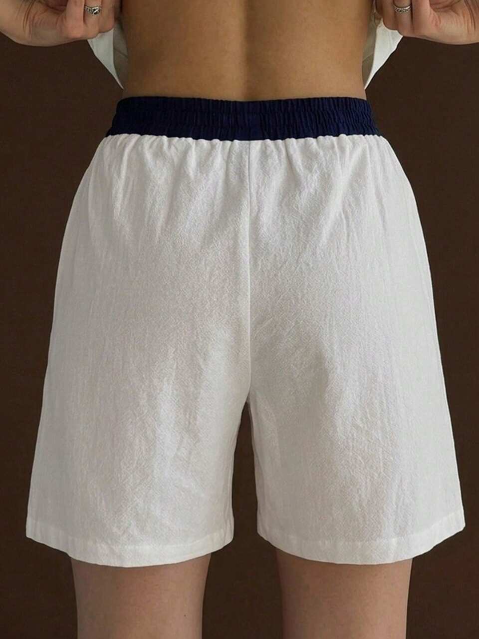 Women's Colorblock Casual Daily Home Shorts