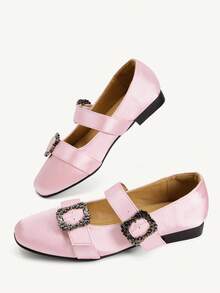 CUCCOO CHICEST Zapatos de mujer estilo primavera y verano, zapatos dulces, estilos versátiles para ir al trabajo - Rosa - Ver 9