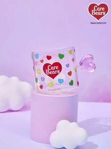 Care Bears 1個熊形玻璃馬克杯，可用於咖啡或牛奶 – 為居家書桌或辦公室帶來舒適氛圍，適合送給女友、男友、老師或情侶的可愛情人節或生日禮物(藍色/粉紅色) - 彩色 - 查看 6
