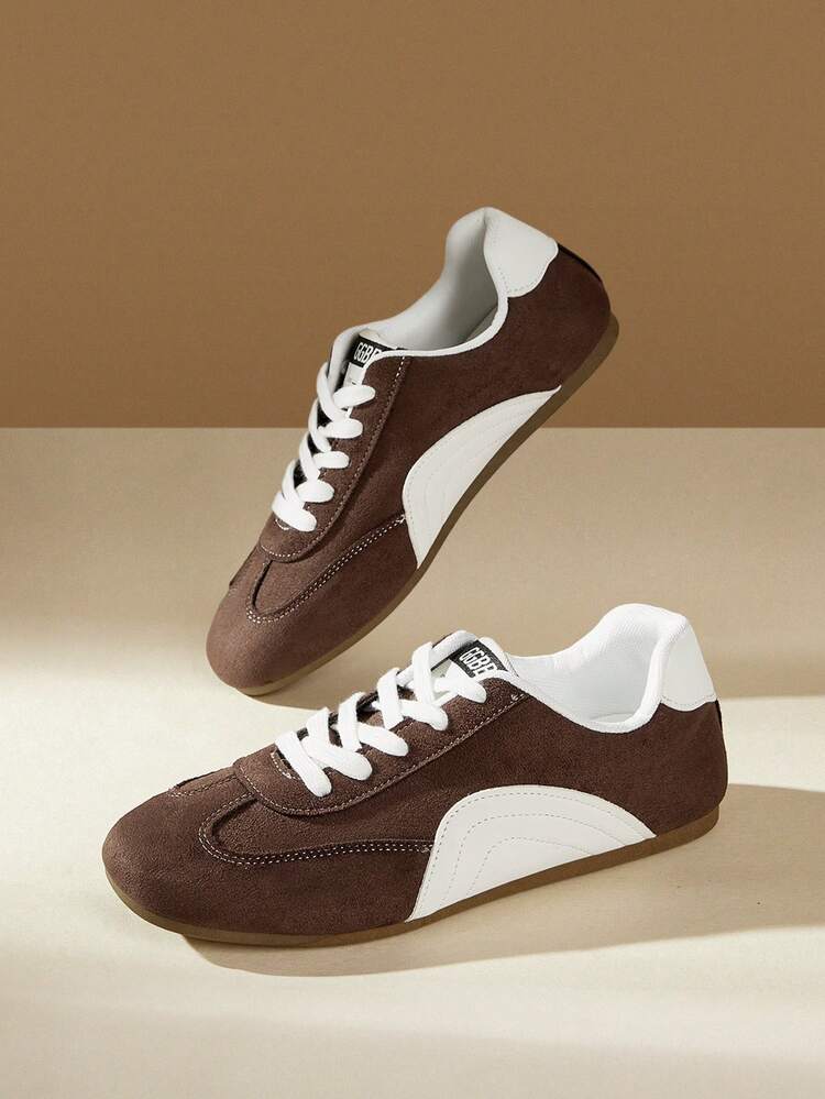 CUCCOO EASI Women's Beige Casual Sporty Sneakers For Christmas