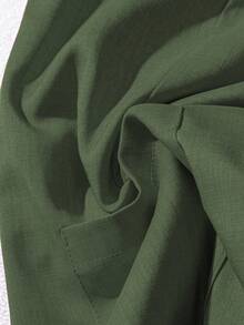 GlowEve Women's Summer Elegant Contrast Trim Rose Red 2 Pieces Set - Green - View 5