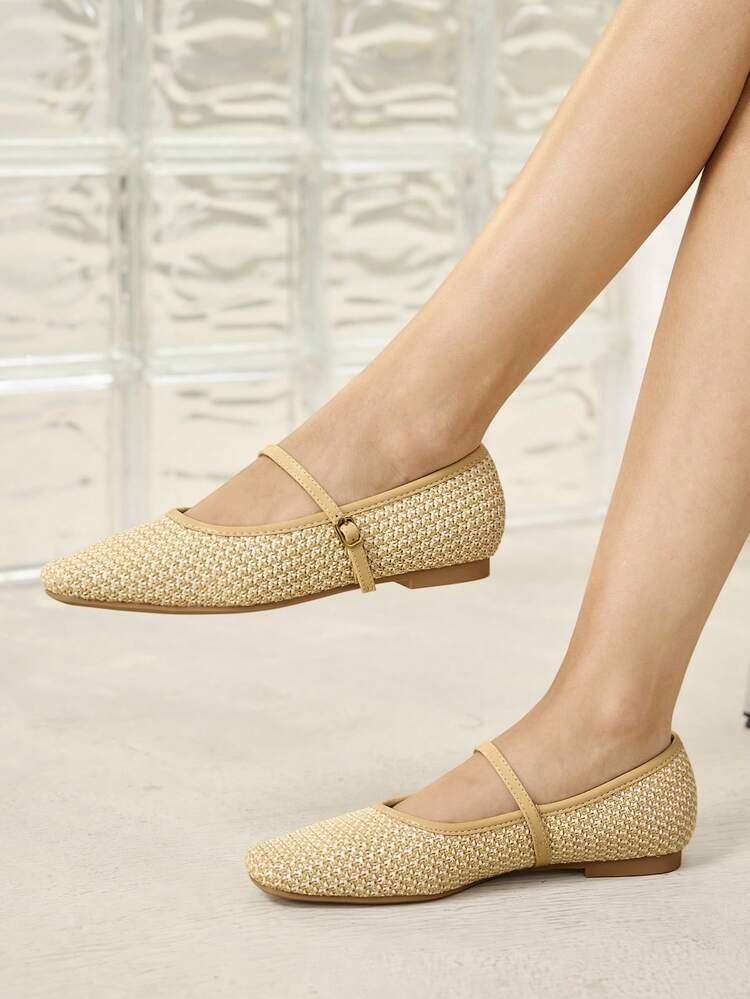 WOMEN'S WOVEN FLAT SHOES