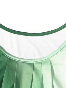 Linhara Atasan Tank Top Camisole Longgar Kasual Warna Gradien untuk Wanita Ukuran Plus - MultiWarna - View 4