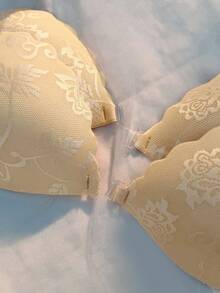 Crystal Vow 2个蕾丝贝壳乳贴，适合春夏日常佩戴 - 黃色 - 查看 6