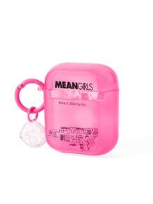 Mean Girls | SHEIN 滴膠亮粉粉色藍牙耳機殼，適用於 iPods - 粉色 - 查看 6