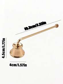 Cirelle 1个2026新款热销蜡烛熄灭器，金属材质，带手柄，金/银/黑可选，香薰蜡烛专用配件，家用香薰工具 - 多色 - 查看 13