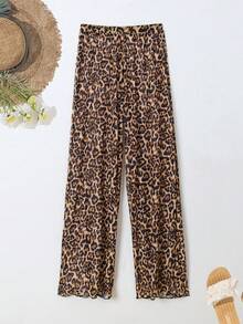 Conjunto de cubrecuerpo y pantalones de unicolor, versátil y casual para uso diario para mujer - Multicolor - Ver 8