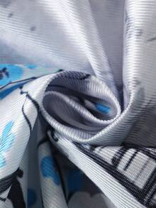 ROMWE MEN Anime Boxer da uomo stile giapponese con stampa - Bianco - Visualizzare 4