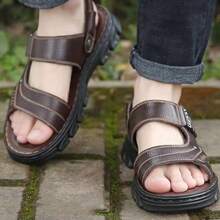 Sandalias Para Hombres - 棕色 - 查看 4