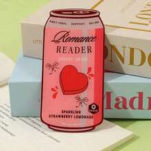 1PC Romantic Fantasy Beverage Can Shaped "Reader's Energy Drink" Bookmark, Suitable As A Holiday Cultural Creative Bookmark Gift For Book Lovers, Readers And Fantasy Enthusiasts - multicolor - View 16