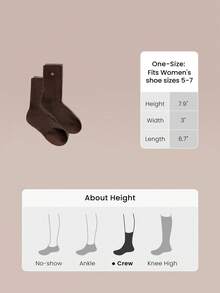 GLOWMODE 3 Pairs Socks Soft Ventilated Mesh With Embroidered Logo Gym Workout Daily - Coffee Brown - View 5
