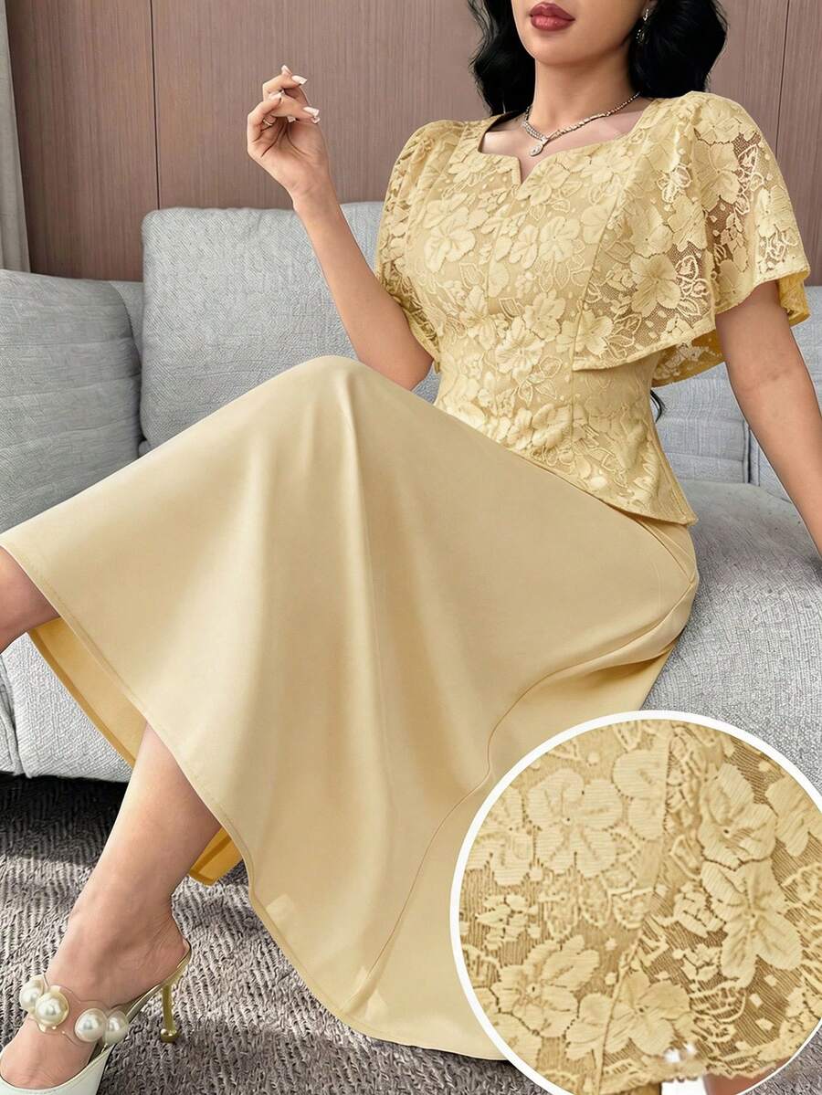 Feyla 女款花卉印花上衣與裙子休閒日常兩件套