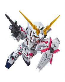 bandai 机甲机器人可动人偶，独角兽高达风格收藏模型套件，动漫战斗机甲桌面摆件，房间装饰，书架装饰，机器人粉丝礼物 - 彩色 - 查看 6