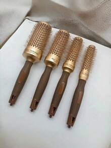 1件耐高溫圓筒捲髮梳子 防靜電蓬鬆造型 梳理打結 頭皮護理 舒適握感 耐用結構 家用髮梳 多功能邊緣塑形 防打結美髮工具 適用於長髮吹風造型 適合專業美髮師沙龍工作 日常居家梳理 戶外旅行度假 開學季 實用女士護髮設備 熱門日常髮型美髮沙龍配件 - 彩色 - 查看 13