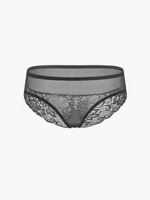 Bisouelle 3pack Floral Lace Panty Set - Black - View 14