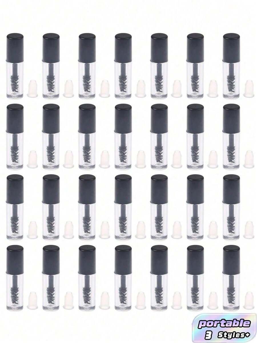 10/28 piezas Tubos de brillo labial DIY de 0.8ml, Tubos de rímel mini portátiles, Tubos de delineador vacíos para viaje, Maquillaje, Barato, Decoración de habitación, Tocador, Viaje, Dormitorio, Accesorios de maquillaje, Barato, Rellenos de calcetín, Maquillaje, Herramientas de maquillaje, Cosas baratas, Regalos, Regalos para mujeres, Regalos de Navidad, Obsequios, Viaje, Cosas baratas, Esencial de viaje - Multicolor - Ver 1