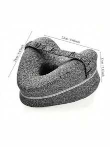 1 Buah Bantal Kaki Ergonomis Memory Foam untuk Tidur Miring, Bantal Lutut dengan Tali Penopang Kaki, Bantalan Penyangga Kaki, Sarung Bantal yang Dapat Dilepas dan Dicuci, Perlengkapan Tempat Tidur, Perlengkapan Rumah Tangga, Alat Bantu Tidur, Perlengkapan Perjalanan Penting - warna-warni - View 2