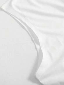 Manfinity RSRT Men's Round Neck Sleeveless Casual Comfortable Breathable Versatile Tank Top, Summer - White - View 4