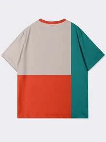 NobleFwd Men's Round Neck Short Sleeve T-Shirt, Fashionable For Summer - Multicolor - View 3