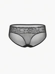 Bisouelle 3pack Floral Lace Panty Set - Black - View 16