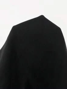 LYSMO 女士性感纯色露背吊带背心，黑色 - 黑色 - 查看 7