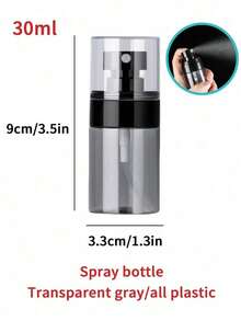 Zazumi 1pc Cosmetic Refillable Container, Glass Bottle With Lid For Lotion And Cream Travel Storage Container, Portable Skin Care Product Dispensing Bottle, Spray Bottle, Perfume Dispensing Container, Essential Travel And Bathroom Accessories Home Bathroom Decor Fall Decor Back To School - multicolor - View 20