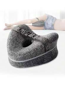 1 Buah Bantal Kaki Ergonomis Memory Foam untuk Tidur Miring, Bantal Lutut dengan Tali Penopang Kaki, Bantalan Penyangga Kaki, Sarung Bantal yang Dapat Dilepas dan Dicuci, Perlengkapan Tempat Tidur, Perlengkapan Rumah Tangga, Alat Bantu Tidur, Perlengkapan Perjalanan Penting - warna-warni - View 5