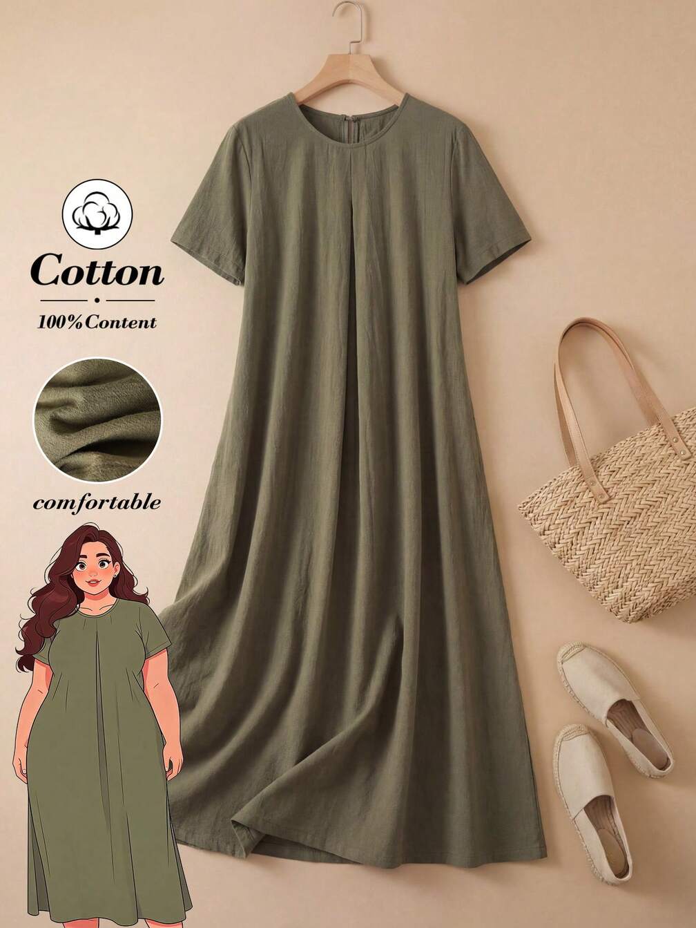 emery rose green dress EMERY ROSE Solid Split Thigh Dress Maxi Women Outfit Sage Green Dress Elegantsilk Dress Formal,M