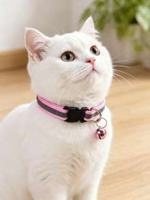宠物反光项圈、猫项圈、狗项圈、宠物发光项圈、狗铃铛、猫铃铛 - 多色2 - 查看 7