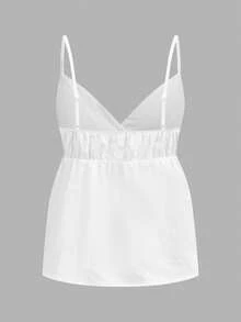 Tseoso Áo ba lỗ nữ 100% cotton cổ chữ V thắt nơ phong cách casual đi chơi – Đa năng mặc mùa hè & quanh năm, phong cách Soft Girl & Clean Girl Y2K Retro Vintage dễ thương, lễ hội phương Tây, hẹn hò ngọt ngào & trà chiều, mặc nhà thường ngày, đi học lại, hoàn hảo cho du lịch nghỉ dưỡng xuân/hè, streetwear & dạo phố - Nhiều màu - Xem 2
