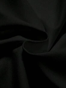 IslaSuriya 女款夏季休閒時尚街頭風星星牛仔拼接短袖T恤 - 黑色 - 查看 5