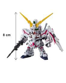 bandai 机甲机器人可动人偶，独角兽高达风格收藏模型套件，动漫战斗机甲桌面摆件，房间装饰，书架装饰，机器人粉丝礼物 - 彩色 - 查看 10