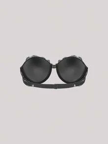 Hourtrue Women's Lace Strapless Bra Lingeriefor Summerfor Summer - Black - View 2