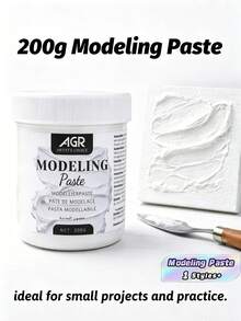 200g 3D Texture & DIY Art Modeling Paste - Single Piece - View 1