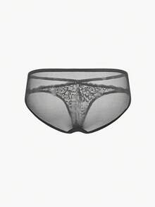 Bisouelle 3pack Floral Lace Panty Set - Black - View 13
