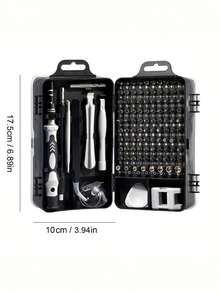 [Upgraded Screwdriver Set] 115-In-1 Upgraded Screwdriver Set | Strong Magnetic High Hardness Multi-Function Disassembly Tool Set Includes Special Shaped Screwdriver Heads, Suitable For DIY Repair - 115 In 1 - View 5