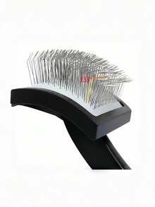 Dog Cat Slicker Brush Pet Grooming Comb For Shedding Fluff Styling Detangling Loose Undercoat Remover Gentle Skin Friendly For All Coat Types - Multicolor - View 4