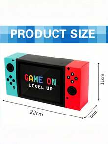 Video Game Themed Party Gift Boxes Empty Kraft Paper Box Set For Gamer Birthday Candy Snack Holders DIY Fillable Favor Containers For Gaming Party Decorations Christmas Easter Halloween Supply - multicolor - View 8